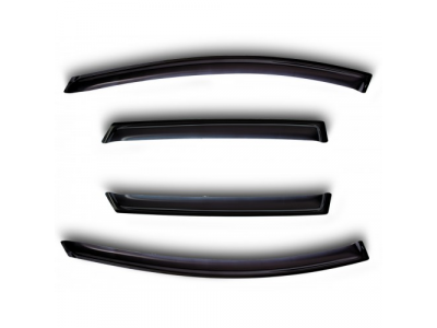 Дефлекторы окон 4 door MERCEDES M-CLASS 2005-2011 от SIM Дефлекторы окон 4 door MERCEDES M-CLASS 2005-2011