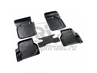 Коврики салона резиновые с бортиком для Skoda Yeti(2009-) от AVTODRIVER Коврики салона резиновые с бортиком для Skoda Yeti(2009-)