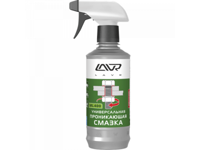 Проникающая смазка с триггером LAVR ML-400 Penetrating Grease 330мл от LAVR Проникающая смазка с триггером LAVR ML-400 Penetrating Grease 330мл