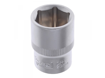 головка торцевая 6-гранная 1/2dr. 20мм от AV STEEL головка торцевая 6-гранная 1/2dr. 20мм