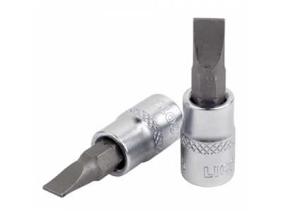 Головка торцевая 1/4" с вставкой SL6,5 от LICOTA Головка торцевая 1/4" с вставкой SL6,5