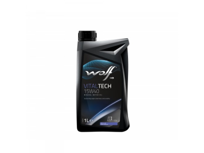 Моторное масло WOLF VITALTECH 15W40 1L от WOLF Моторное масло WOLF VITALTECH 15W40 1L