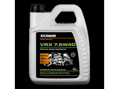 Моторное масло Xenum WRX 7,5W40 5 литров от XENUM Моторное масло Xenum WRX 7,5W40 5 литров