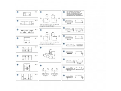 Аккумулятор BOSCH T3 - , 55Ah 420A 242x175x190 от BOSCH Аккумулятор BOSCH T3 - , 55Ah 420A 242x175x190